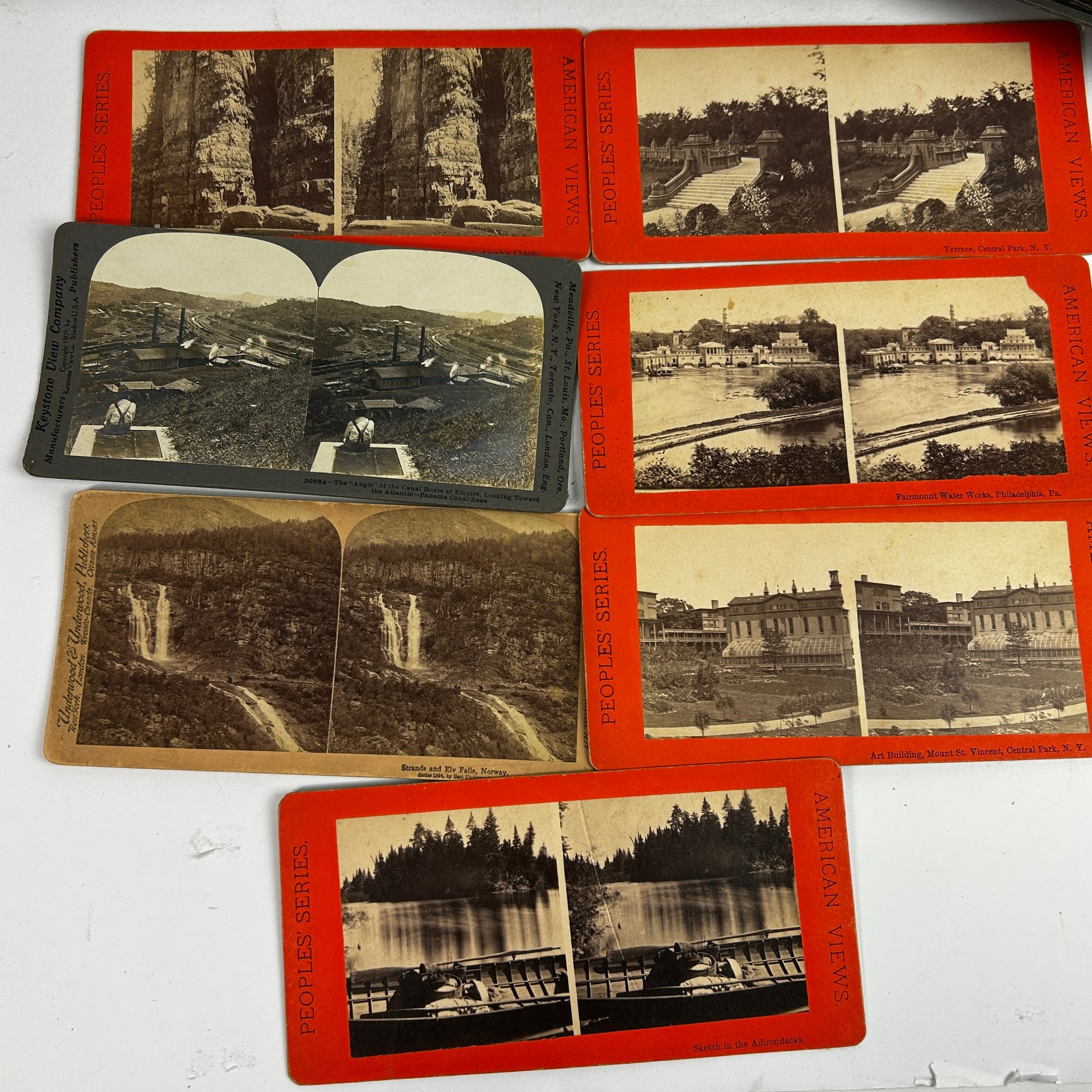 Antique Stereoview Card Collection (MW) #119063 | Auctionninja.com