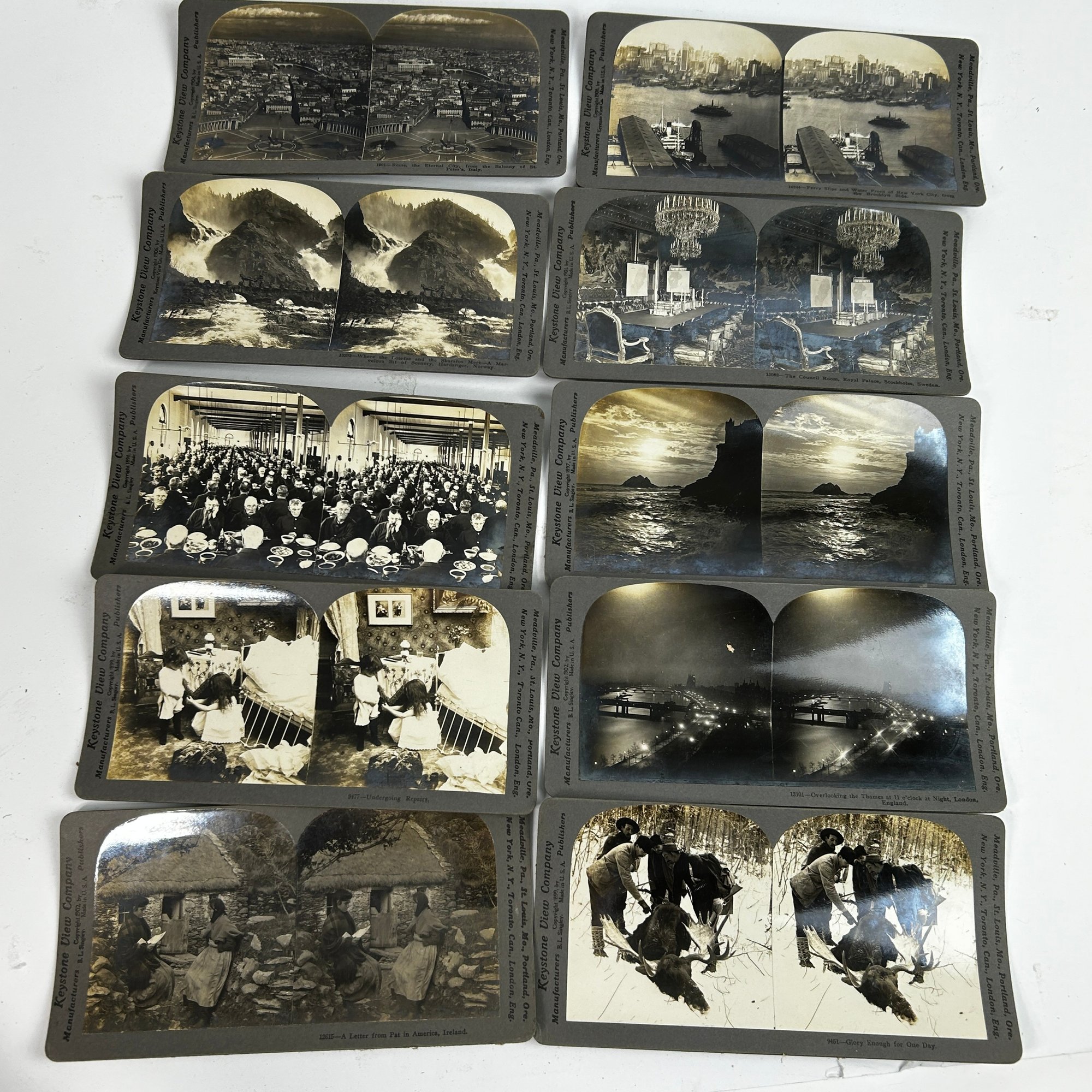 Antique Stereoview Card Collection (MW) #119063 | Auctionninja.com