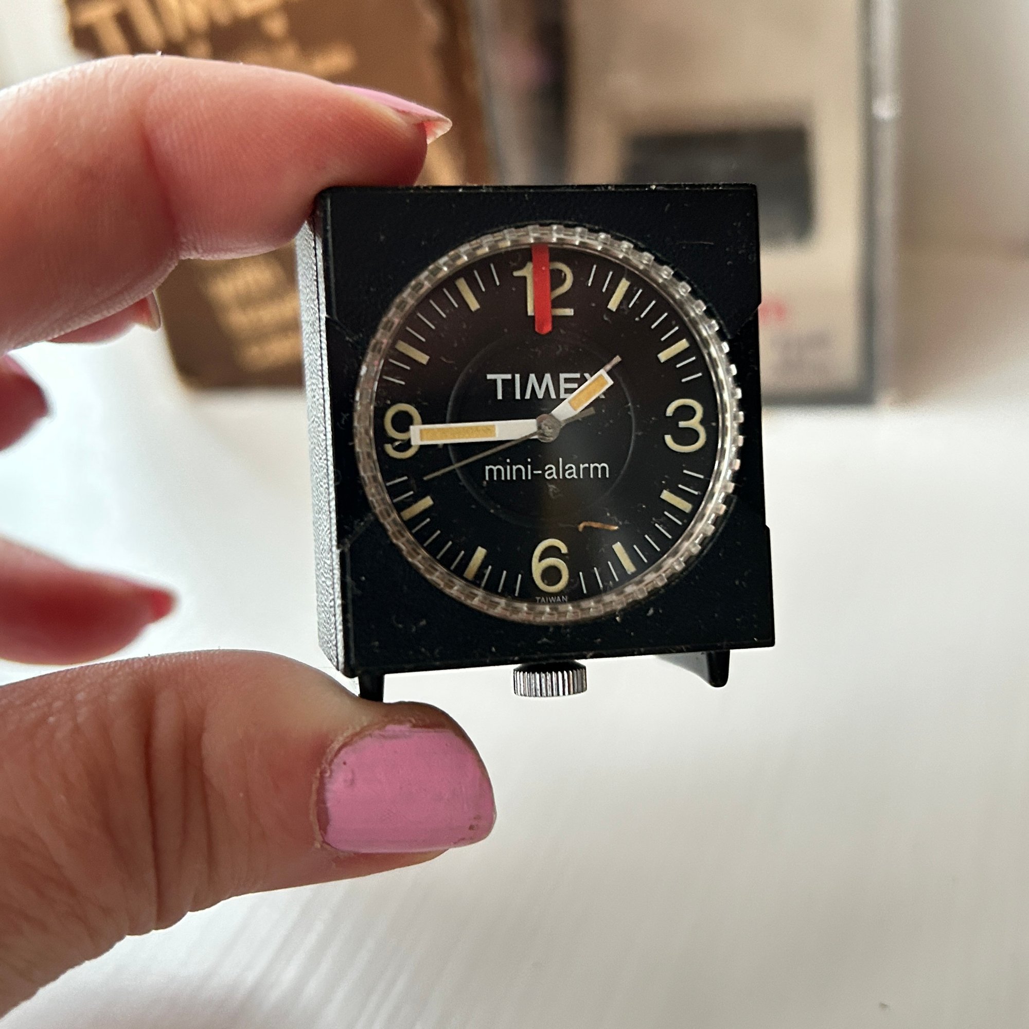 Kienzle Quartz & Seth Thomas Travel Clocks, Timex Mini Alarm Clock