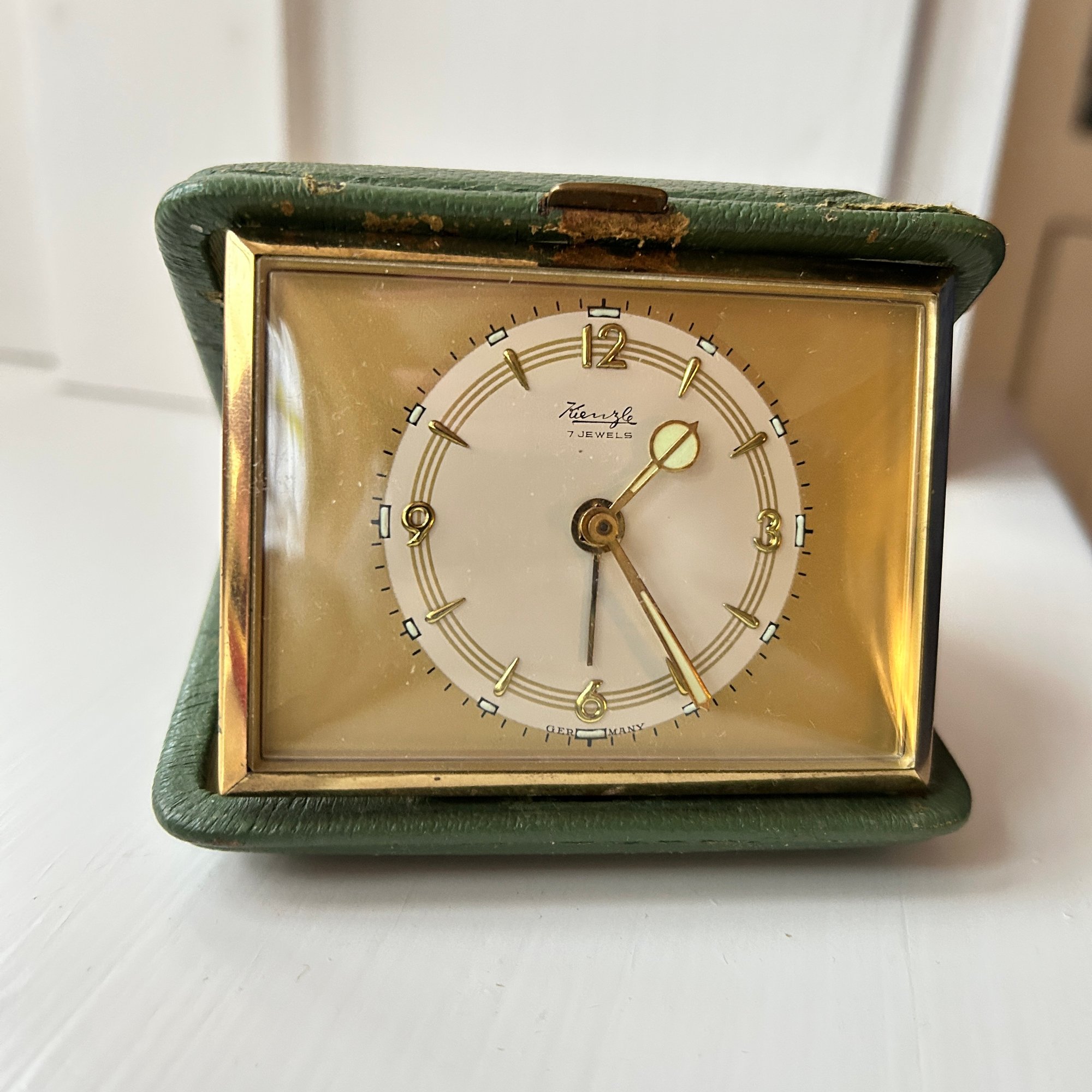 Kienzle Quartz & Seth Thomas Travel Clocks, Timex Mini Alarm Clock