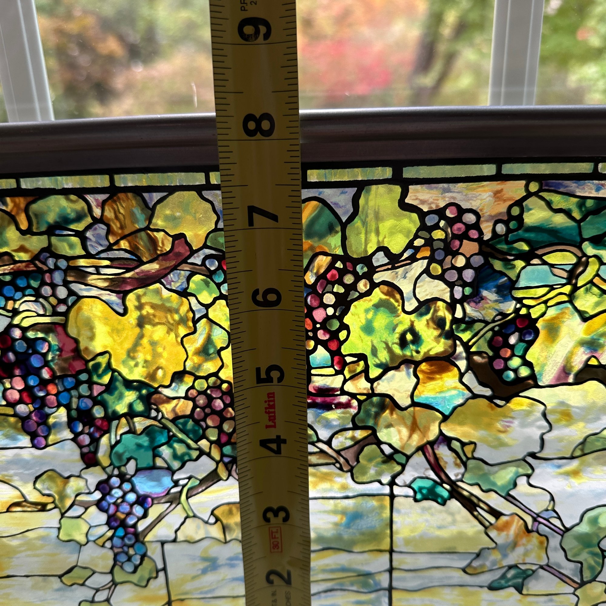 WOW! Large, Intricate Stained Glass Panel (MB) 70899
