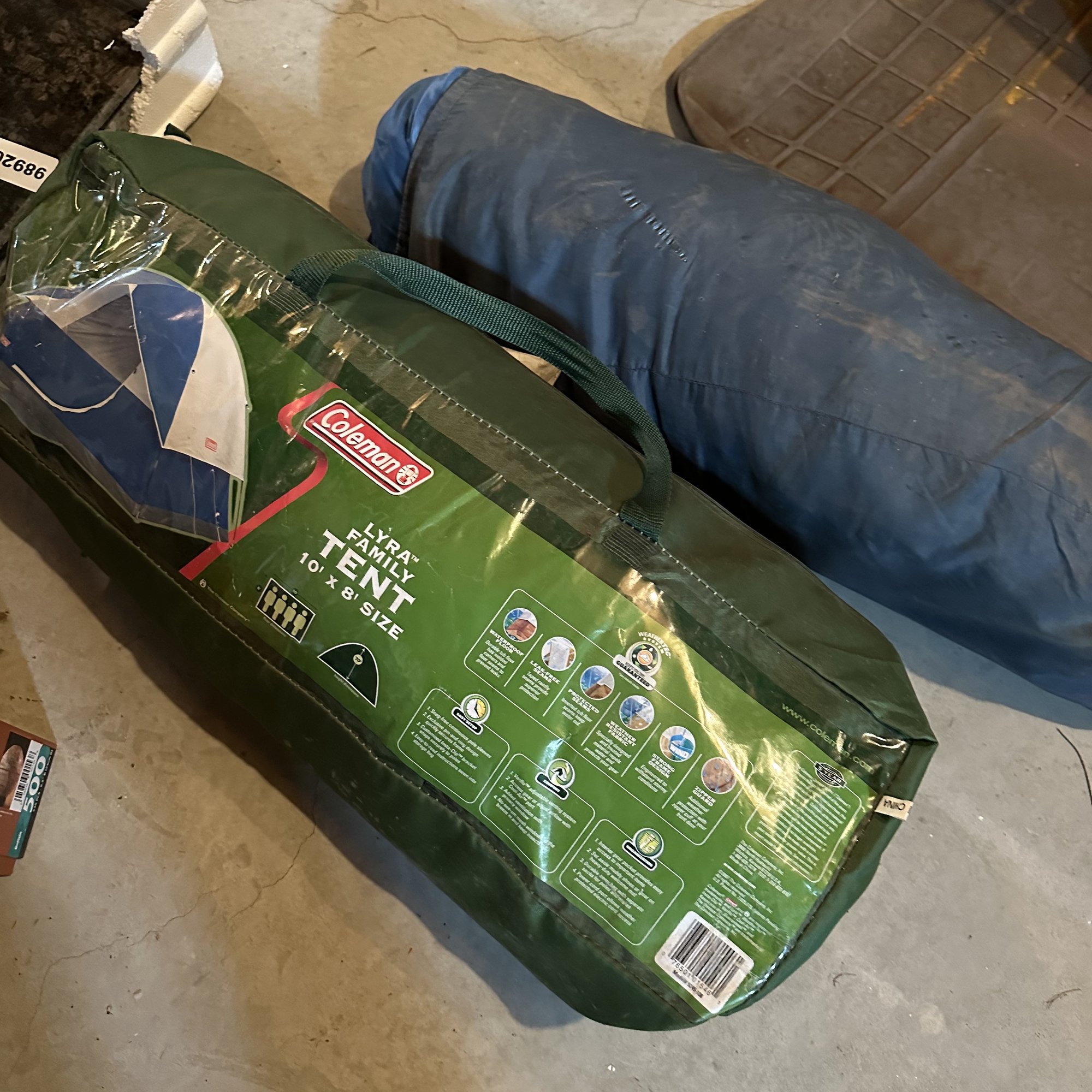 pair-of-tents-including-coleman-bsmt1-99180-auctionninja