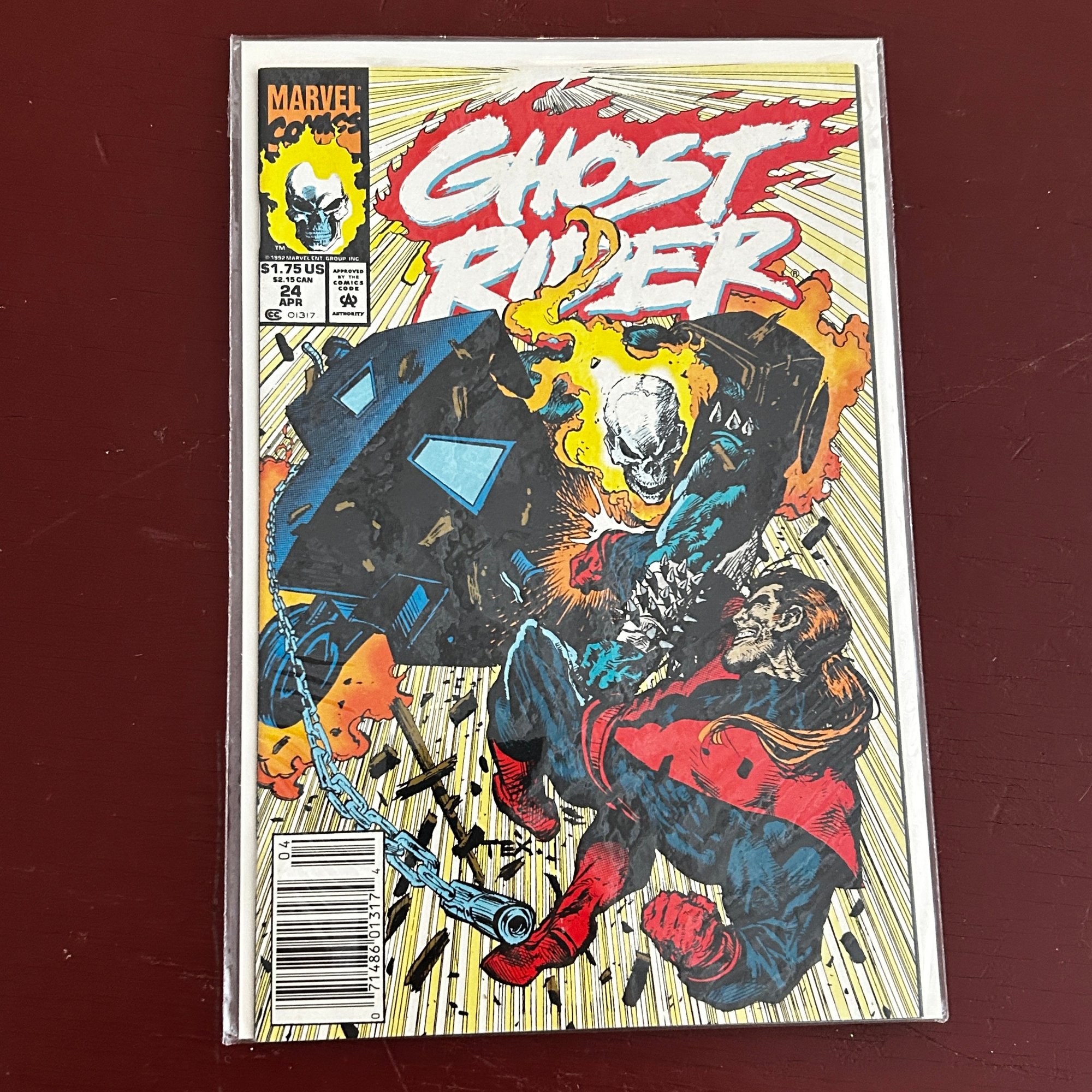 Six Vintage Marvel Comics Ghost Rider Comic Books (IM) #124262 ...