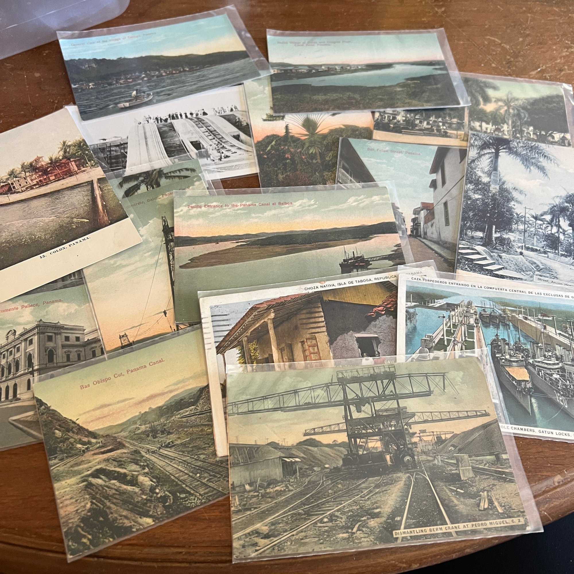 Postcard Lot Panama Canal Zone 66084