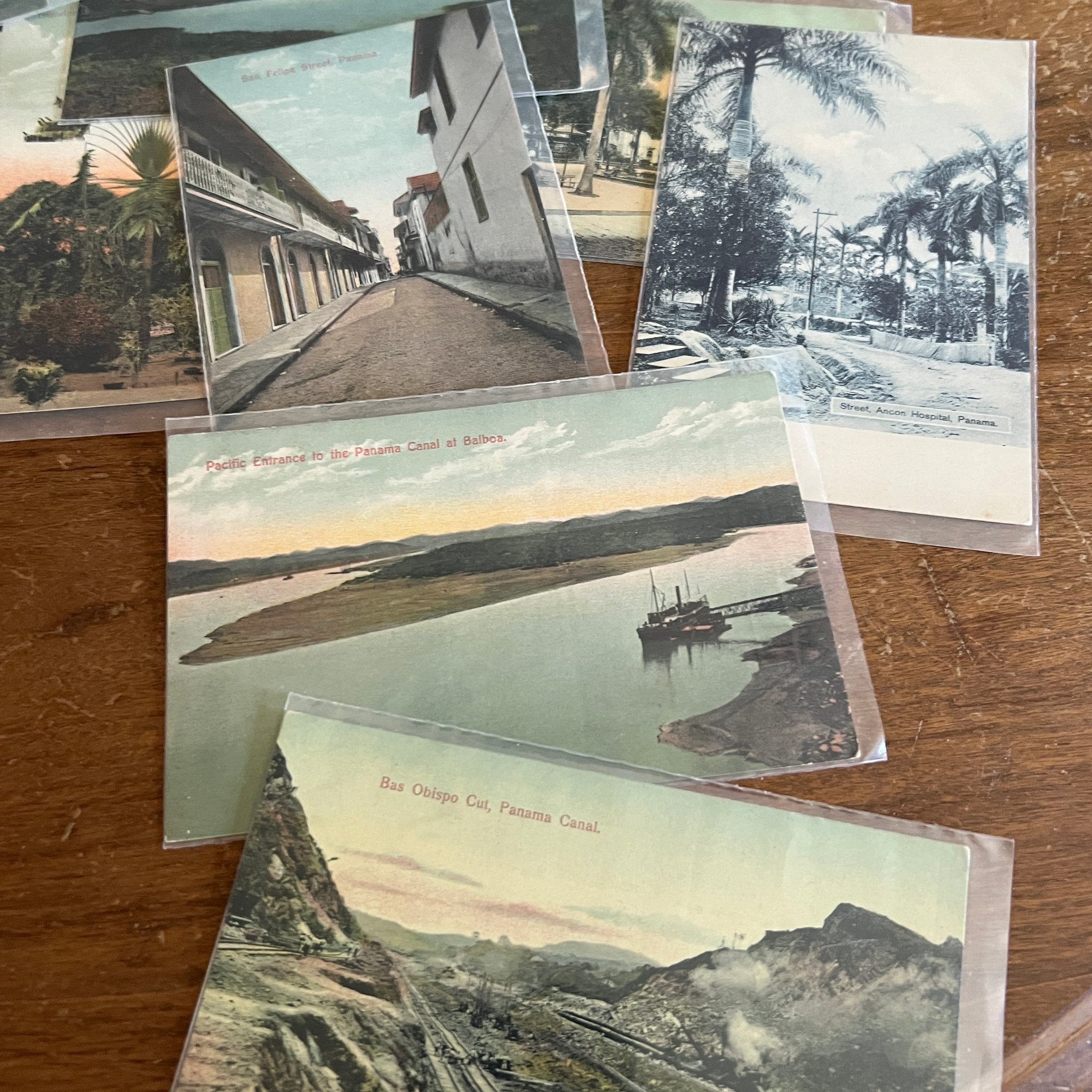 Postcard Lot Panama Canal Zone 66084