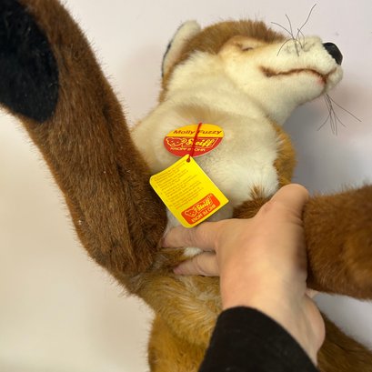 ぬいぐるみ vintage steiff Fox plush toy Steiff Fuzzy Fox - Etsy