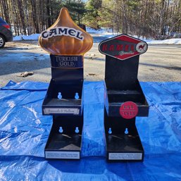 Two Camel Cigarette Product Display- Garage