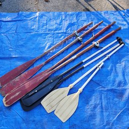 8 Boat Oars - Garage