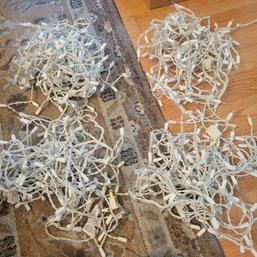 4 Strands Of Clear Christmas Lights (LR)