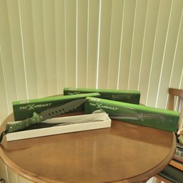 Lot Of 3 Tac Assault Hunting Knives New! (LR)