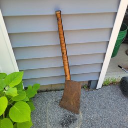 Vintage Meat Cleaver Wood Handle (Garage)