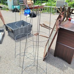 Pair Of Tomato Cages (Garage)