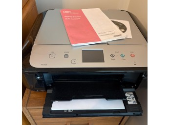 Cannon PIXMA MG6821 Wireless Inkjet-All-in-One Printer With Manual And Cd (Office)