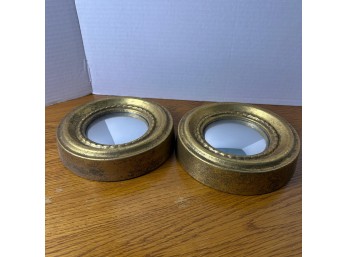 Pair Of Italian Accent Wall Mirrors (LR)