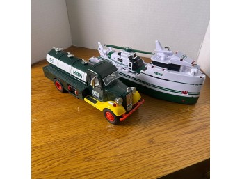 Hess Collector's Edition Ocean Explorer & First Hess Truck (LR)