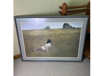 Print Of 'Christina's World' By Andrew Wyeth (LR)