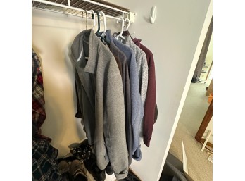 Lot Of Men's Quarter Zips (BR)