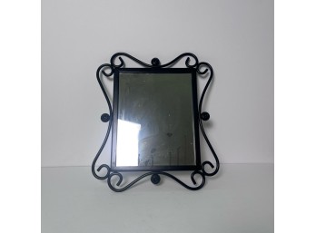 Quaint Little Metal Framed Mirror (BSMT)
