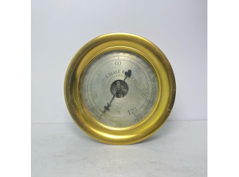 RARE!! Incredible Vintage George. F. Blake Brass Stream Gauge (BSMT)