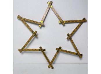 Vintage Folding Wooden 72' Ruler (BSMT)