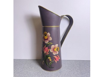 Beautiful Decorative Jug With Floral Design (Kitchen)