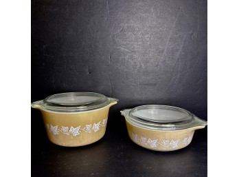 Pyrex 'Sandalwood' Casserole Dishes (Kitchen)