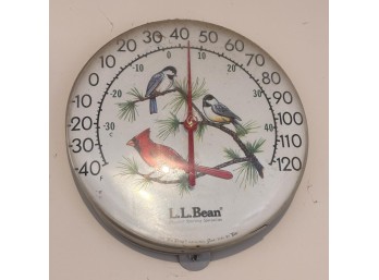 L.L. Bean Wall Mounted Thermometer With Bird Design (Garage 1)