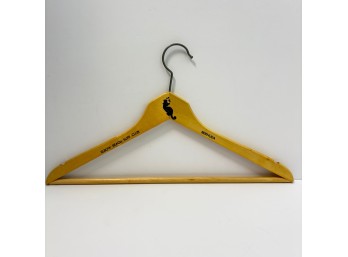 Vintage Wooden Coat Hanger - Elbow Beach Surf Club (BSMT)