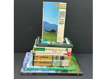 Six Vintage Travel Guides Of Ireland And One Caribbean (BSMT)