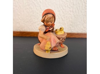 M.I. Hummel 'Chick Girl' Figurine (LR)