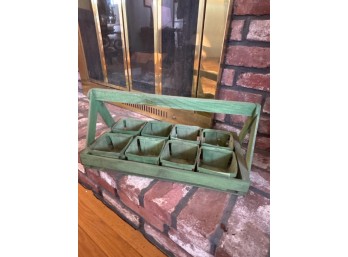 Vintage Wooden Berry Picking Tray