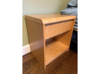 Childcraft Solid Maple Wooden Nightstand 22'x24'x16' With A Light Maple Finish & Rounded Edges