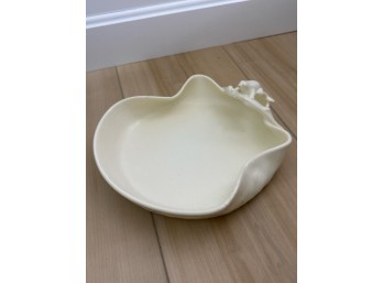 Handmade Tantra Frog on Branch Pottery Bowl