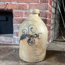 Nice Antique Bennington Vermont Crock (DR)