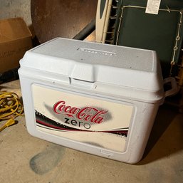 Rubbermaid Coke Zero Branded Cooler (basement 3)