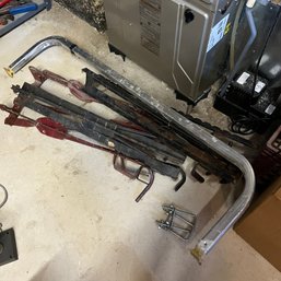 Ladder Stabilizer And Metal Items (basement)