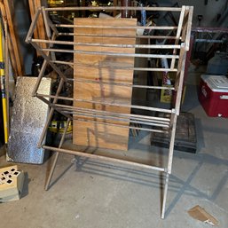 Vintage Wooden Drying Rack (Basement 2)