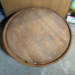Round Wooden Cutting Board (Basement 1)