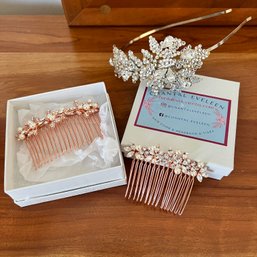 Handmade Hair Combs And Tiara (up2 Closet)