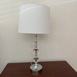 Decorative Glass Table Lamp, 1 Of 2 (MB)