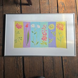 Large Floral Art Print (attic)