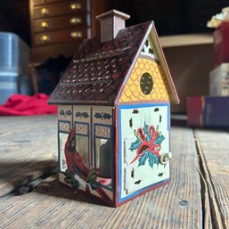 LENOX Christmas Cardinal Tea Light Holder (attic)