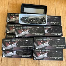 Twelve Search & Rescue Tactical 4 1/3' Pocket Knives (LR)