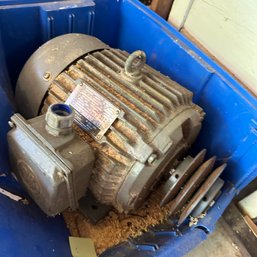 GE AC Induction Motor (Garage Back Left)
