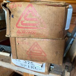 Three Very Heavy Boxes Of Nails (Shed)