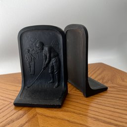 Golf Themed Book Ends (garage)
