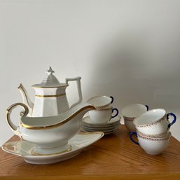 Gold Rimmed Dishes (garage)