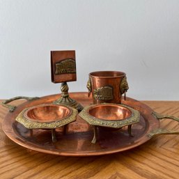 Vintage Copper And Brass Tablewares (Garage)