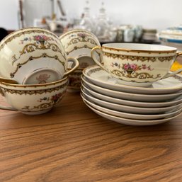 Vintage Noritake Carltonia Tea Cup And Saucer Set (Garage)