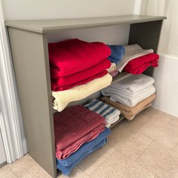 Wooden Open Back Shelf - Contents Not Included (UP Bath)